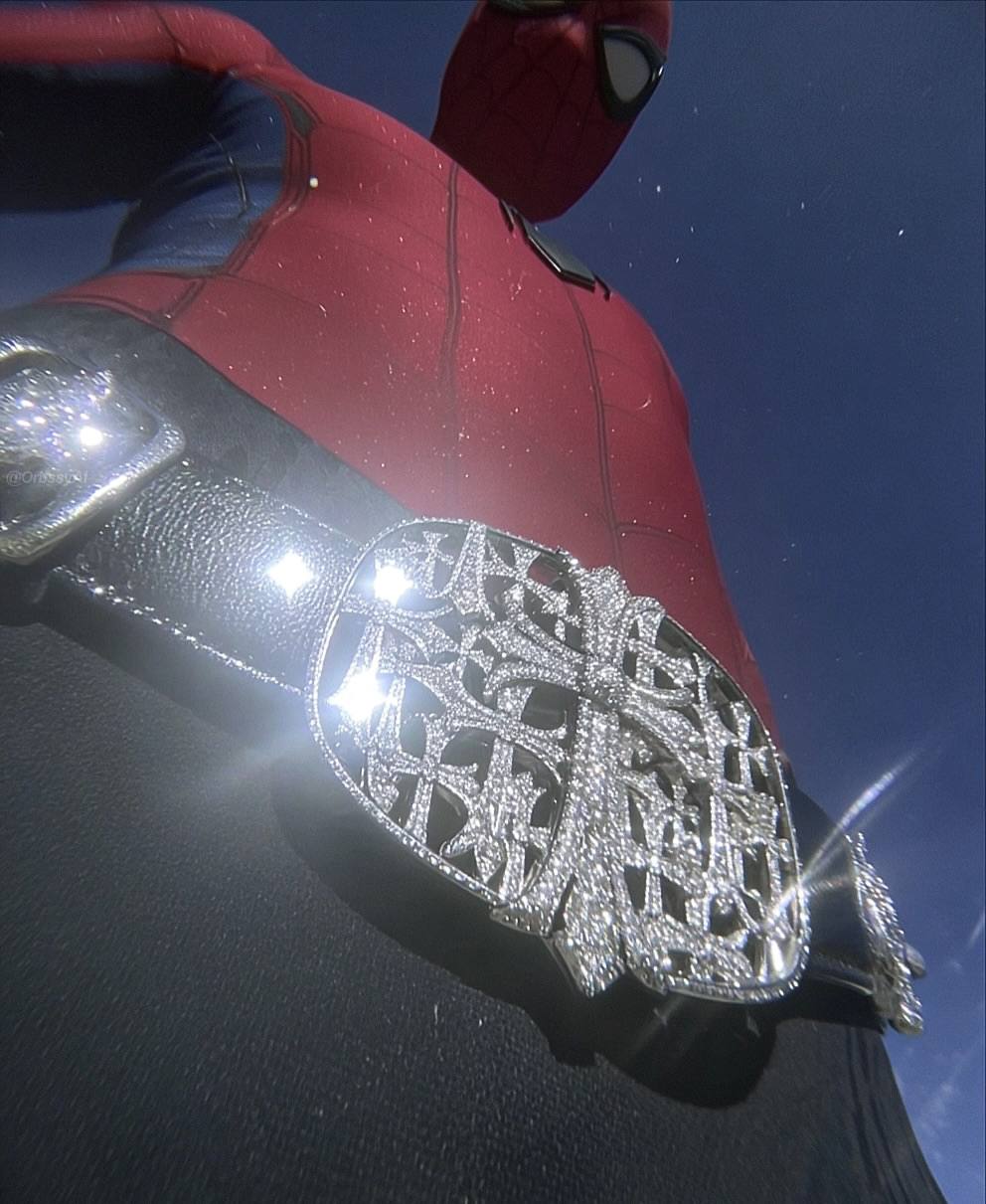 Spider-Man Chrome Championship Belt